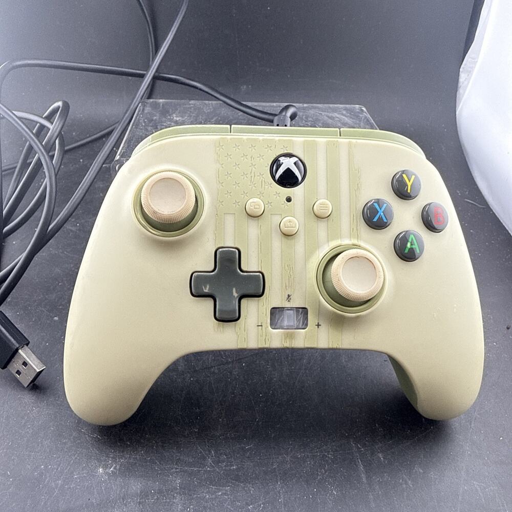 PowerA Enhanced Wired Controller Xbox Series X|S PC Desert Ops Camo UNTESTED
